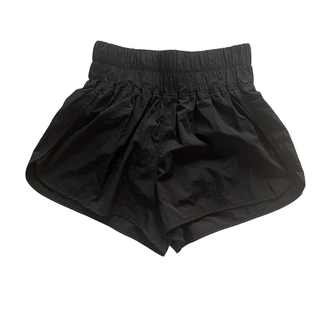 YOGALICIOUS Women's Size‎ XS Radiant Commuter Short Black High Waist Lightweight